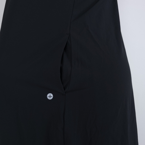 Halara Breezeful Backless Racerback Side Pocket High Low Flowy Midi Quick Dry - Picture 4 of 8